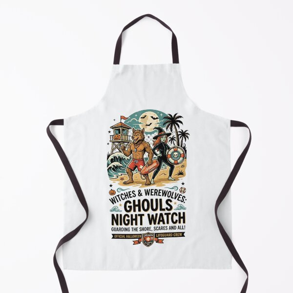 Item preview, Ghouls night watch - Halloween for lifeguard crew designed and sold by ParadoxParadox.