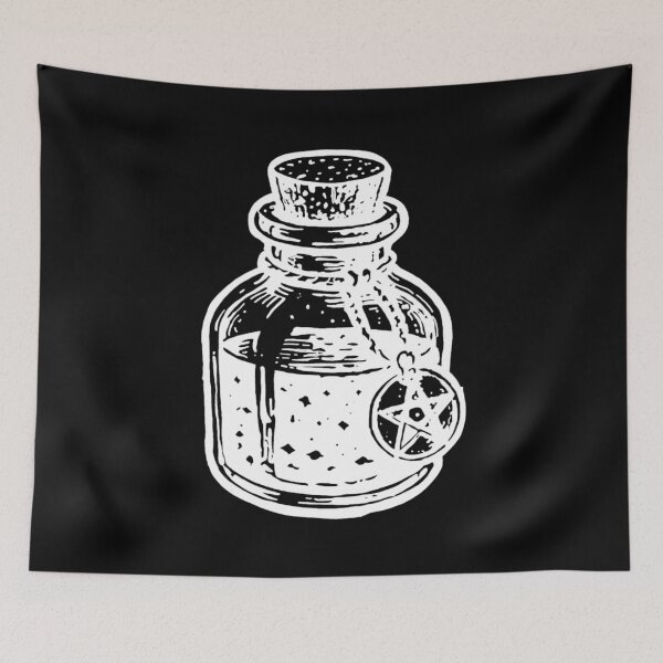 Item preview, Cosmic Potion | Vintage Alchemy Bottle designed and sold by Marianarcezar.