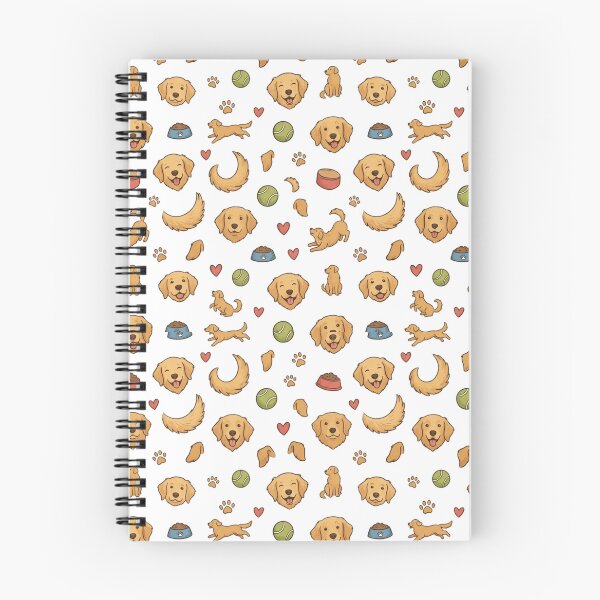 Item preview, Cute Golden Retriever Puppy Pattern - Dog Lover Aesthetic designed and sold by mood-draftsman.