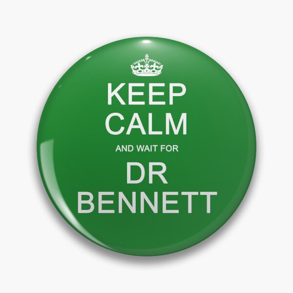 Item preview, Keep Calm and wait for Dr. Bennett designed and sold by Normbot2000.