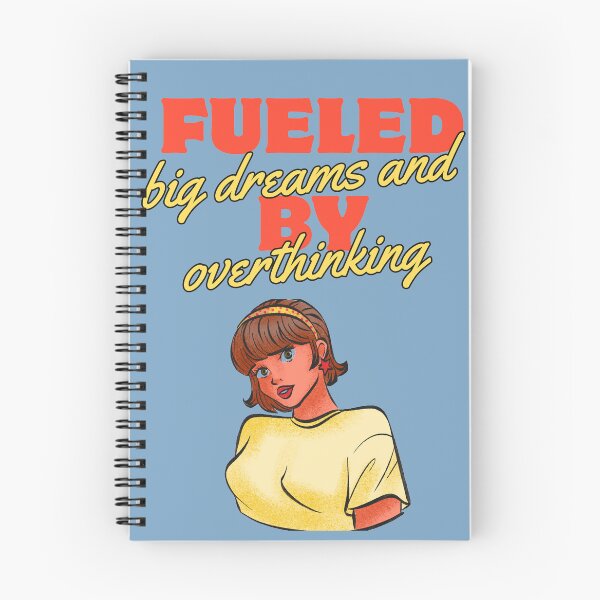 Item preview, Fueled by Big Dreams and Overthinking designed and sold by Brittainspires.