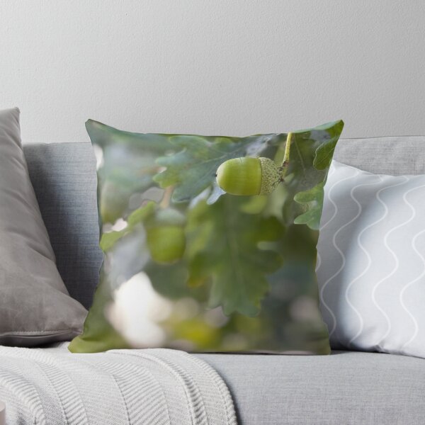 Item preview, Oak Branch Acorns Autumn Nature Photography designed and sold by BetweenForms.