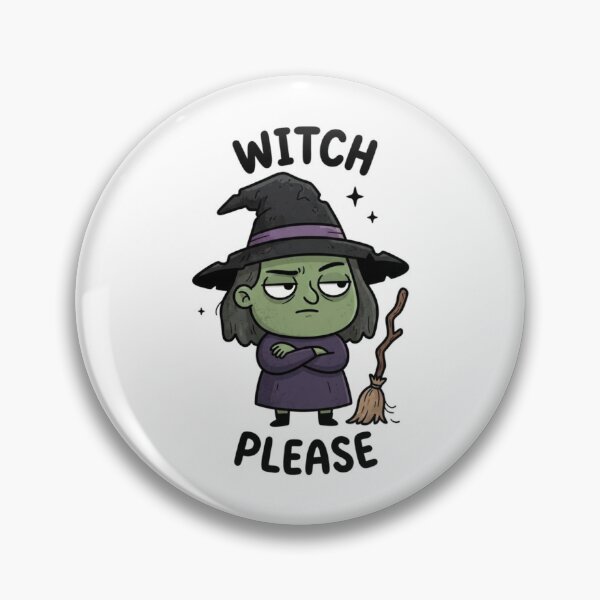 Item preview, Witch Please Funny Halloween Witch designed and sold by KeekStudio.
