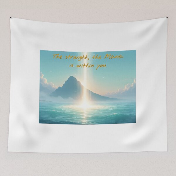 Item preview, The Force, the Mana is within you designed and sold by Hawaii26.