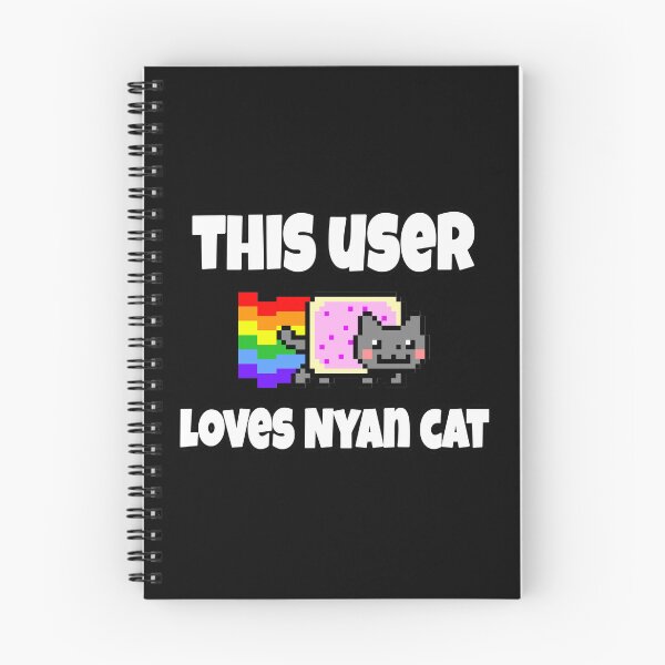 Item preview, Original I LOVE Nyan Cat Pixel Art Y2K Retro Internet Aesthetic designed and sold by TrxshWear.