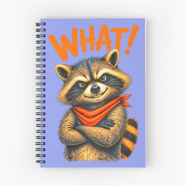 Item preview, WHAT! DEFIANT RACCOON DESIGN 4 designed and sold by DigitalandPhoto.