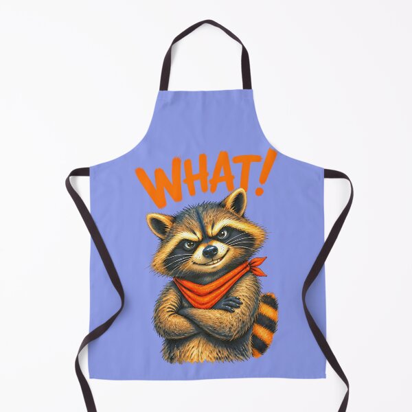 Item preview, WHAT! DEFIANT RACCOON DESIGN 4 designed and sold by DigitalandPhoto.