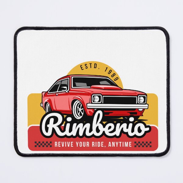 Artikelvorschau, Rimberio Classic Car Logo Badge entworfen und verkauft von Typography Mall.