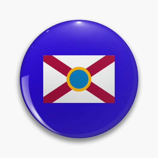 Item preview, Simplified Florida Flag designed and sold by Karate Octopus.