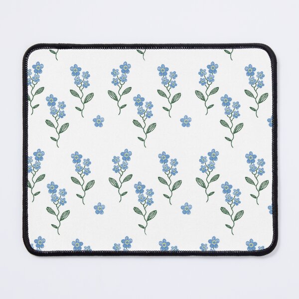 Item preview, Blue beaded floral designed and sold by ALNMD.