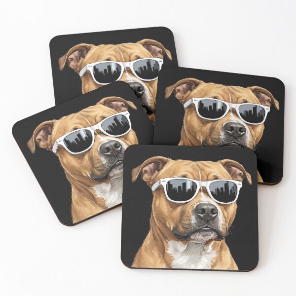 Item preview, Cool Staffordshire Bull Terrier  designed and sold by VelvetRoom.