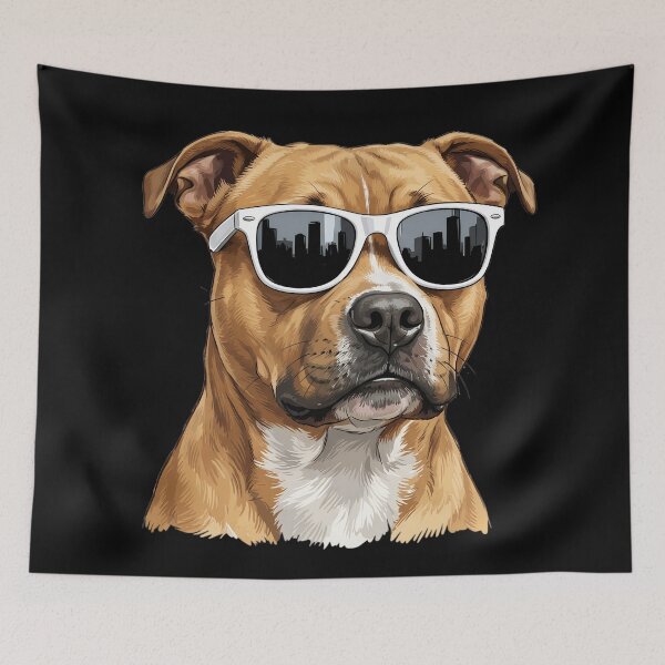 Item preview, Cool Staffordshire Bull Terrier  designed and sold by VelvetRoom.