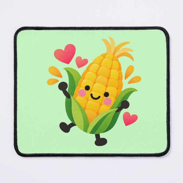 Item preview, Cute Corn Vegetable Lover Funny Garden Design – Kawaii Corn Foodie Meme designed and sold by StickyDelights.