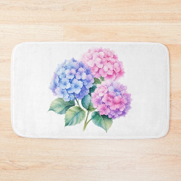Item preview, Hydrangea - floral print designed and sold by Pace & Layer.