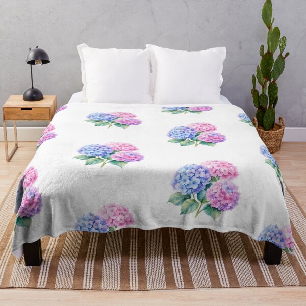 Item preview, Hydrangea - floral print designed and sold by Pace & Layer.