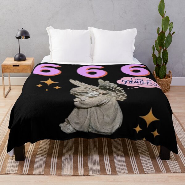 Item preview, 666 Angel Number Design | Aesthetic | Manifest | Manifestation | Grateful | Angels | Spiritual | Gratitude Journals | Pink | tshirts, mugs, stickers, posters designed and sold by TeenLake.
