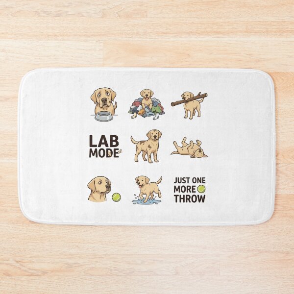 Item preview, Funny Yellow Labrador Daily Life Sticker Pack - Lab Mode Retriever Art designed and sold by mood-draftsman.