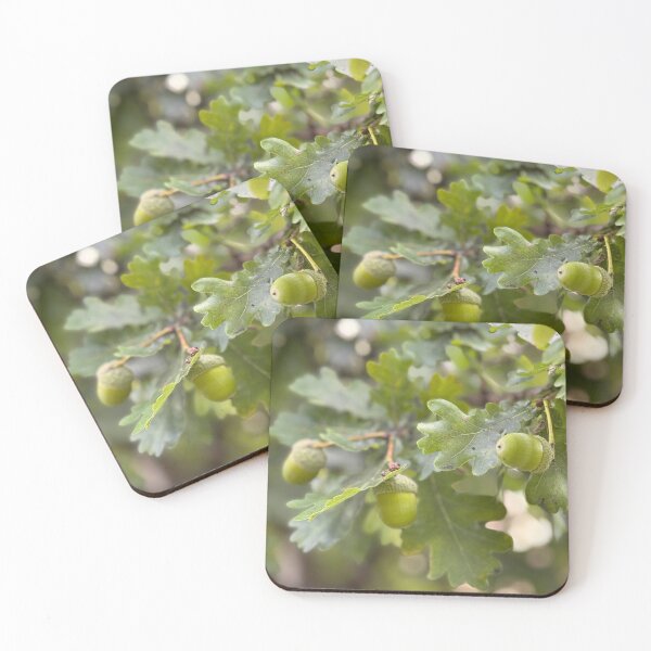 Item preview, Oak Branch Acorns Autumn Nature  designed and sold by BetweenForms.
