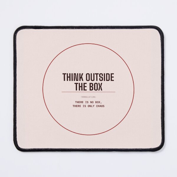Item preview, Think outside the box designed and sold by LilJappy.