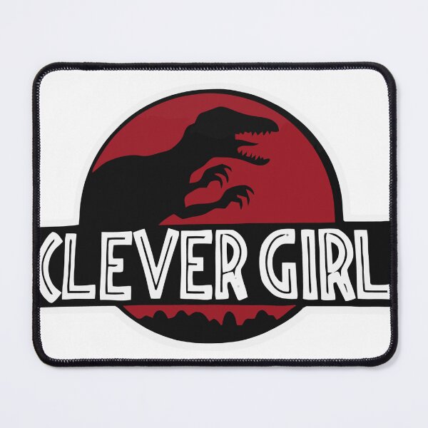 Item preview, Clever Girl Velociraptor Dinosaur Parody designed and sold by PaulBakera.