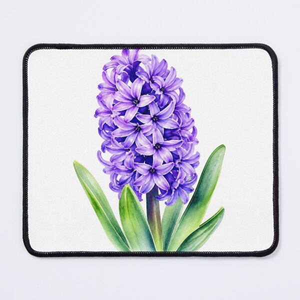 Item preview, Hyacinth - floral print designed and sold by Pace & Layer.