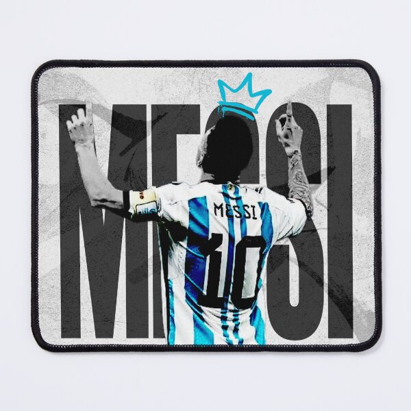 Item preview, The World Champion No 10 Sky Blue Retro Football Poster 2022 designed and sold by Af-RT10.