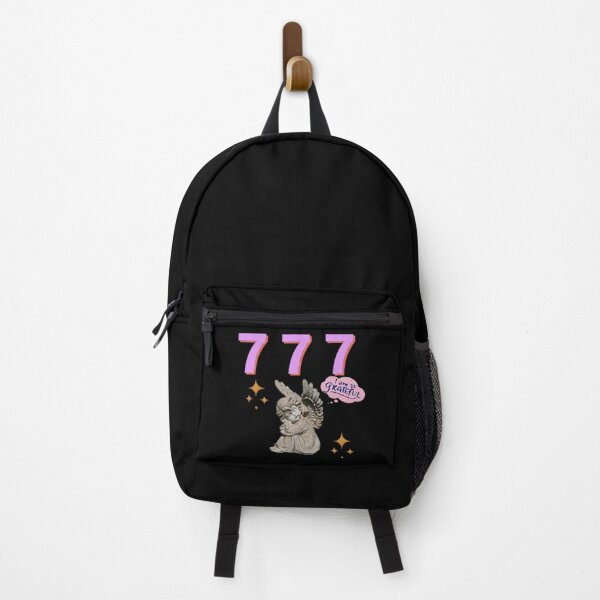 Item preview, 777 Angel Number Design | Aesthetic | Manifest | Manifestation | Grateful | Angels | Spiritual | Gratitude Journals | Pink | tshirts, mugs, stickers, posters designed and sold by TeenLake.
