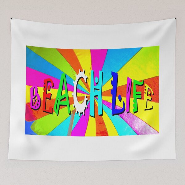 Item preview, Beach Life Beach Umbrella designed and sold by Dlt1981.
