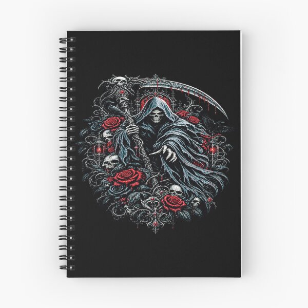 Item preview, Grim Reaper Black Roses Gothic designed and sold by TheInkRaven.