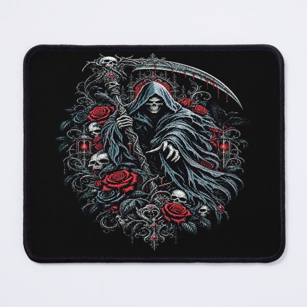 Item preview, Grim Reaper Black Roses Gothic designed and sold by TheInkRaven.