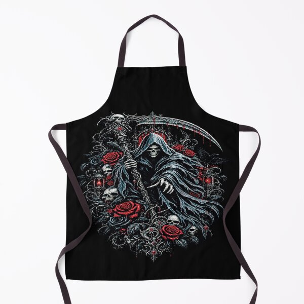 Item preview, Grim Reaper Black Roses Gothic designed and sold by TheInkRaven.