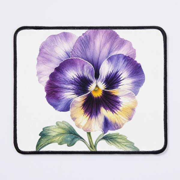 Item preview, Pansy - floral print designed and sold by Pace & Layer.