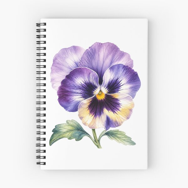 Item preview, Pansy - floral print designed and sold by Pace & Layer.