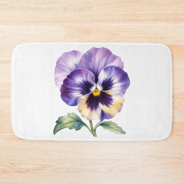 Item preview, Pansy - floral print designed and sold by Pace & Layer.