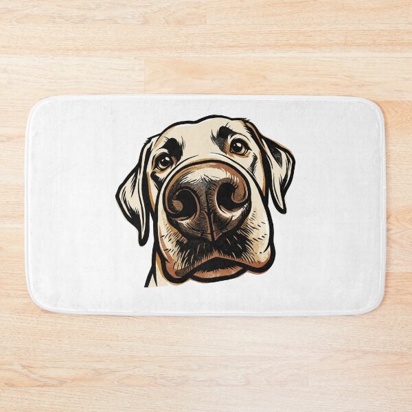 Item preview, Funny Labrador Boop The Snoot Close-Up - Yellow Lab Dog Lover Art designed and sold by mood-draftsman.