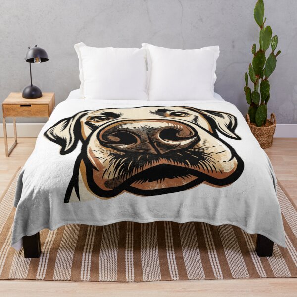 Item preview, Funny Labrador Boop The Snoot Close-Up - Yellow Lab Dog Lover Art designed and sold by mood-draftsman.
