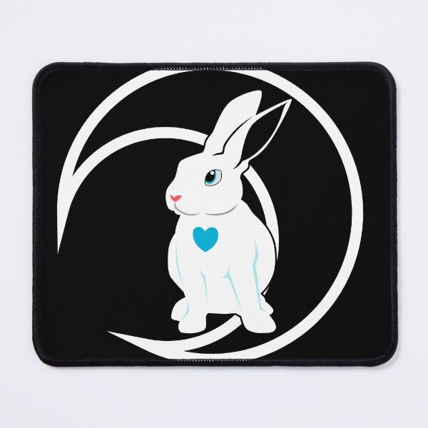Item preview, Lunar White Rabbit designed and sold by Hexagon6-art.