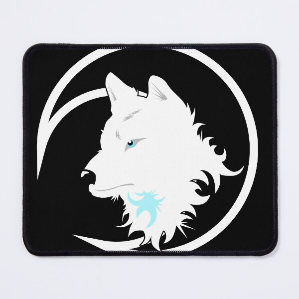 Item preview, Lunar White Wolf designed and sold by Hexagon6-art.
