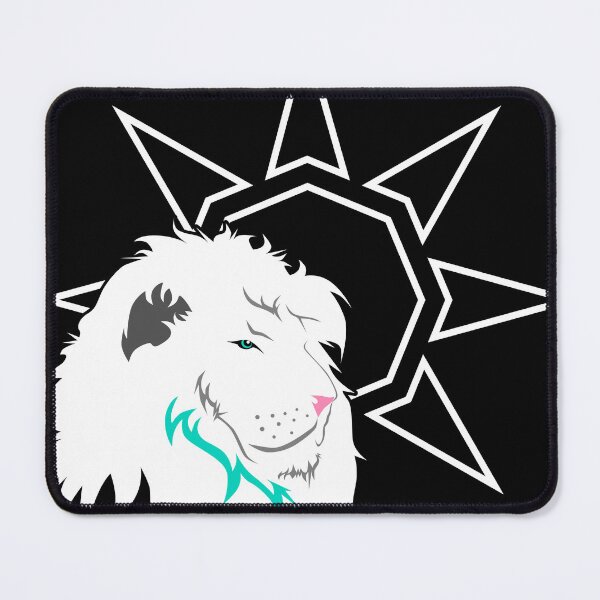 Item preview, Solar White Lion designed and sold by Hexagon6-art.