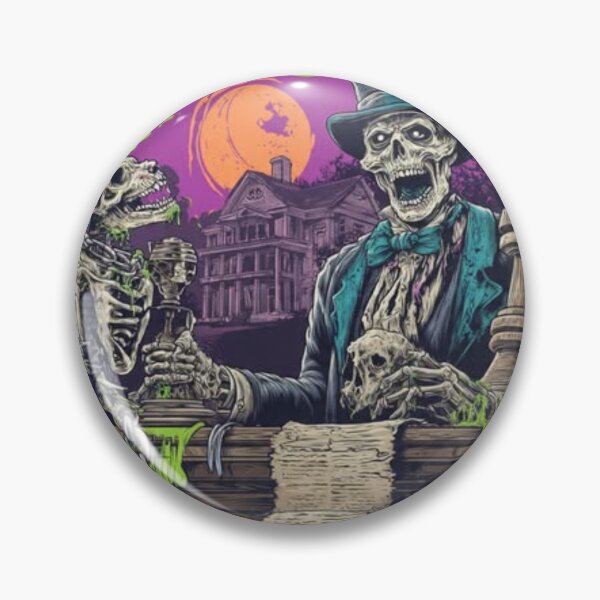 Item preview, TOCOCLAWS Haunted Manor Magistrate - Lowbrow Skeleton Gentleman Art designed and sold by TOCOCLAWS.