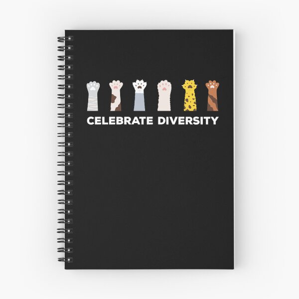 Item preview, Celebrate Diversity Cat Paws Diversity Cats Cat Lover designed and sold by Lenny Stahl.