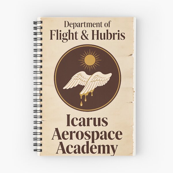 Item preview, Icarus Department of Flight and Hubris - Dark Academia designed and sold by GodsMonsterss.