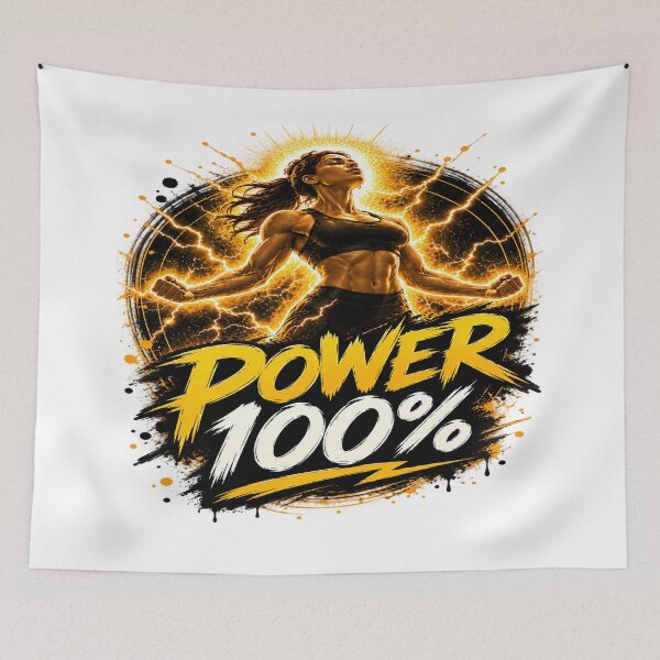 Item preview, POWER 100% – Fitness Motivation & Strength designed and sold by Strongermind.