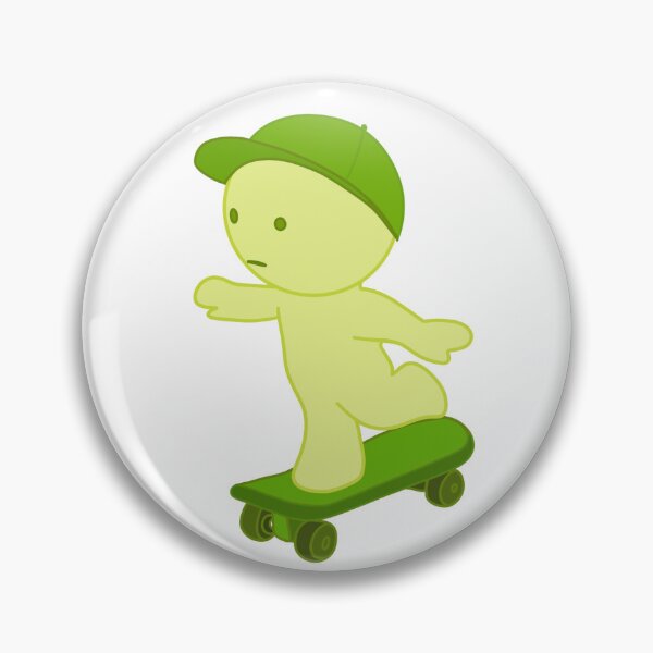 Item preview, Skateboarding Smiski designed and sold by luckydesigns444.