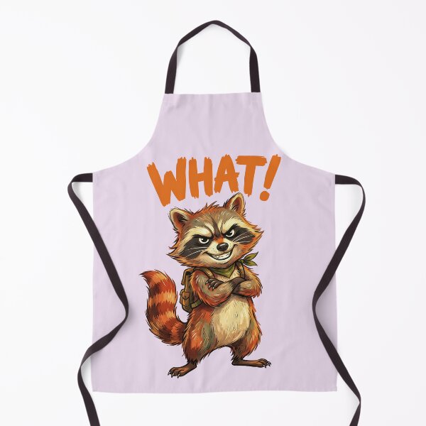 Item preview, WHAT! DEFIANT RACCOON DESIGN 6 designed and sold by DigitalandPhoto.