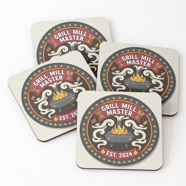 Item preview, Barbecue Grill Master Badge - BBQ Emblem Design designed and sold by DIUMERI.
