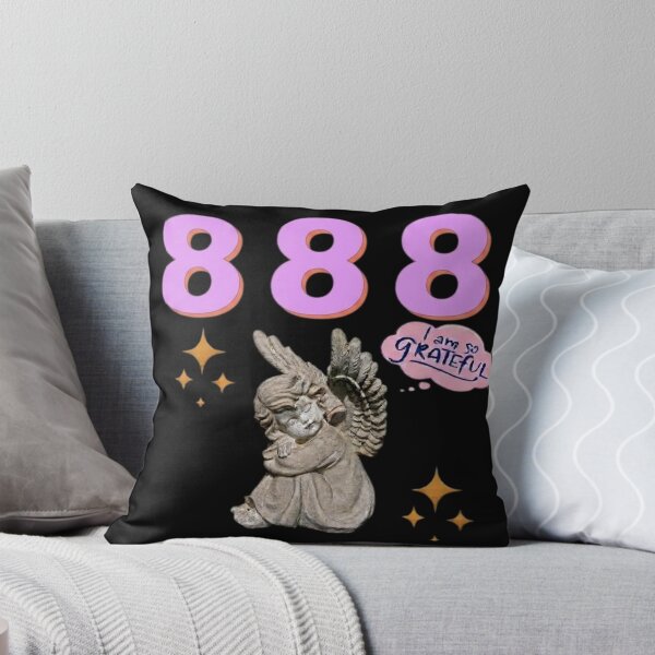 Item preview, 888 Angel Number Design | Aesthetic | Manifest | Manifestation | Grateful | Angels | Spiritual | Gratitude Journals | Pink |  tshirts, mugs, stickers, posters designed and sold by TeenLake.