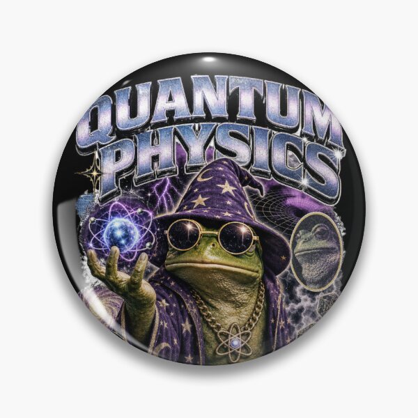 Item preview, Quantum Physics Frog Wizard Vintage T-Shirt | Funny Science Teacher Physics Major Chrome Magic Toad Gift designed and sold by illeN-Art-World.
