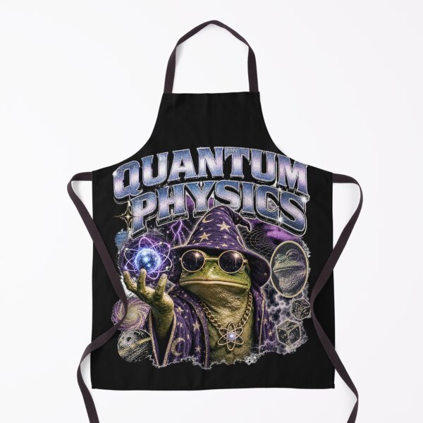 Item preview, Quantum Physics Frog Wizard Vintage T-Shirt | Funny Science Teacher Physics Major Chrome Magic Toad Gift designed and sold by illeN-Art-World.