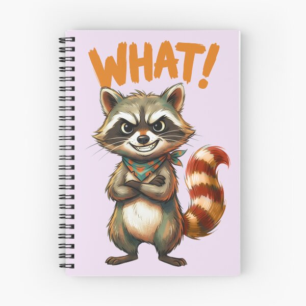 Item preview, WHAT! DEFIANT RACCOON DESIGN 7 designed and sold by DigitalandPhoto.